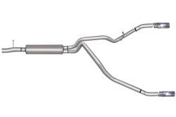 Gibson Performance Exhaust - 11-16 Ford F250/ F350 Super Duty 6.2L,  Dual Split Exhaust, Stainless