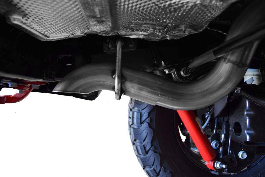 18-24 Jeep Wrangler 3.6L, Single Exhaust, Stainless