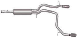 Gibson Performance Exhaust - 07-10 Hummer H3 3.5L/3.7L, Dual Split Exhaust, Aluminized