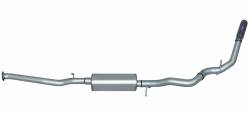 Gibson Performance Exhaust - 02-07 Chevy/Sierra 1500 Pickup 4.3L-4.8L-5.3L, Single Exhaust, Aluminized Cat-Back Performance Exhaust #315536