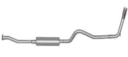 Gibson Performance Exhaust - 98-03 S10/ Sonoma  2.2L, Single Stainless Cat-Back Performance Exhaust #614429