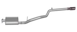 Gibson Performance Exhaust - 00-06 Jeep Wrangler 2.5L-4.0L, Single Stainless Cat-Back Performance Exhaust #617700