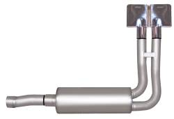 Gibson Performance Exhaust - 1988–1993 Chevrolet & GMC 1500 5.7L Super Truck Stainless Cat-Back Exhaust | Gibson 65510