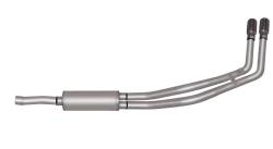 Gibson Performance Exhaust - 1989–1993 Chevrolet & GMC 1500 Pickup 5.7L Dual Sport Stainless Cat-Back Exhaust | Gibson 65900