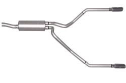 Gibson Performance Exhaust - Dual Split Exhaust,  Stainless, #69505