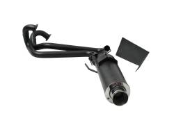 Gibson Performance Exhaust - 08-14 Polaris Ranger RZR 800/800S, Polaris UTV Single Exhaust, Black Ceramic