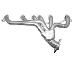 Gibson Performance Exhaust - Jeep 4.0L Performance Header, Ceramic Coated