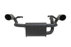 Gibson Performance Exhaust - 2015 Polaris RZR 900S, Dual Black Ceramic #98024