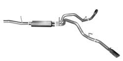 Gibson Performance Exhaust - 2015–2020 Cadillac Escalade ESV 6.2L & GMC Yukon XL Denali 6.2L Cat-Back Exhaust | Gibson Dual Extreme Stainless | 65676