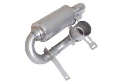 Gibson Performance Exhaust - 17-25 Can Am Maverick  X3 Single Muffler, Stainless #98031