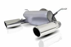 Gibson Performance Exhaust - 18-21 Jeep Wrangler 3.6L, Dual Split Exhaust,  Stainless, #617307