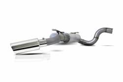Gibson Performance Exhaust - 18-23 Jeep Wrangler 3.6L, Single Exhaust,  Stainless
