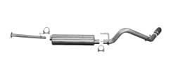 Gibson Performance Exhaust - 16-23 Toyota Tacoma ,Black Elite Single Exhaust,  Stainless