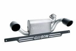 Gibson Performance Exhaust - 18-19 Polaris General 1000 EPS,  Polaris General 1000 Dual Exhaust, Black Ceramic, #98046
