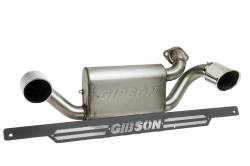 Gibson Performance Exhaust - 18-19 Polaris General 1000 EPS,  Dual Exhaust, Stainless