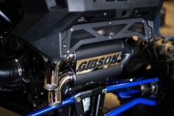 Gibson Performance Exhaust - 20-23 Polaris RZP Pro XP, Turbo R, Dual Black Exhaust, Stainless Tips