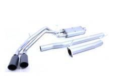Gibson Performance Exhaust - 2023-2026  Chevy Colorado / GMC Canyon 2.7L Cat-Back Exhaust | Gibson Dual Sport Black   |  65588B