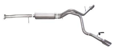 Gibson Performance Exhaust - 07-10 Cadillac Escalade EXV/EXT 6.2L, Dual Extreme Exhaust, Aluminized