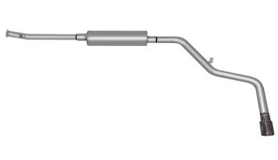 Gibson Performance Exhaust - 99-01 Nissan Frontier 3.3L, Single Exhaust,  Stainless, #612202