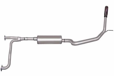 Gibson Performance Exhaust - 04-11 Nissan Armada 5.6L,Single Exhaust,  Stainless, #612213