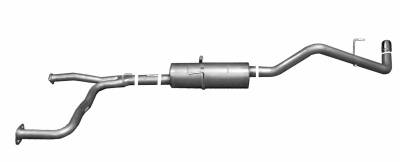 Gibson Performance Exhaust - 07-09 Nissan Frontier 4.0L,Single Exhaust,Stainless, #612218