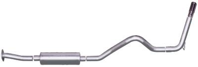 Gibson Performance Exhaust - 00-03 S10/Sonoma 4.3L, Single Exhaust,  Stainless, #614431
