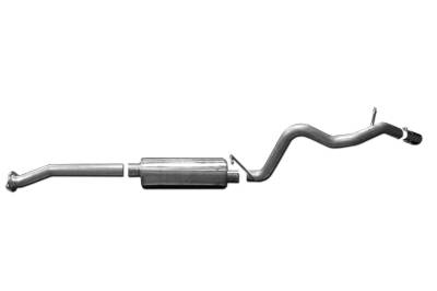 Gibson Performance Exhaust - 00-03 S10/Sonoma 4.3L, Single Exhaust,  Stainless, #614434