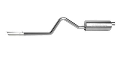 Gibson Performance Exhaust - 95-99 Blazer/Jimmy 4.3L,4dr. Single Exhaust, Stainless, #614500