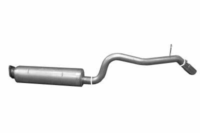 Gibson Performance Exhaust - 04-05 Blazer, Jimmy 4.3L, Single Exhaust, Stainless, #614521