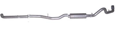 Gibson Performance Exhaust - 94-95 Suburban 1500 5.7lL, Single Exhaust,  Stainless