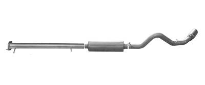 Gibson Performance Exhaust - Single Exhaust,  Stainless, #616515