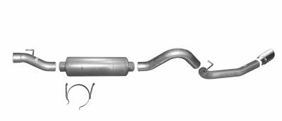 Gibson Performance Exhaust - Single Exhaust,  Stainless, #616607