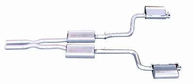 Gibson Performance Exhaust - 09-14 Dodge Challenger RT 5.7L, Dual Exhaust,  Stainless, #617006