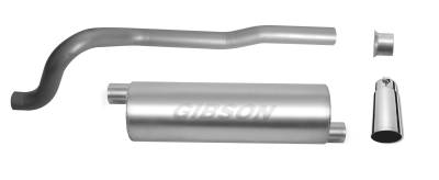 Gibson Performance Exhaust - 00-01 Jeep Cherokee 4.0L, Single Exhaust,  Stainless