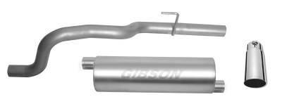 Gibson Performance Exhaust - 99-01 Jeep Grand Cherokee 4.0L-4.7L, Single Exhaust,  Stainless