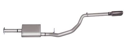 Gibson Performance Exhaust - 04-06 Jeep Wrangler 4.0L, Single Exhaust,  Stainless, #617702