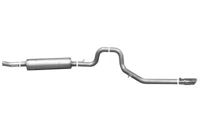Gibson Performance Exhaust - Single Exhaust,  Stainless, #619691