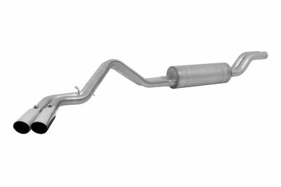 Gibson Performance Exhaust - Dual Sport Exhaust,  Stainless, #65204
