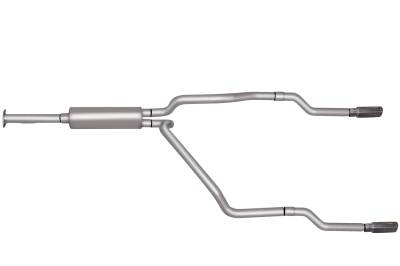 Gibson Performance Exhaust - Dual Split Exhaust,  Stainless, #65507