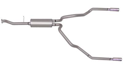 Gibson Performance Exhaust - Dual Split Exhaust,  Stainless, #65548