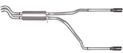Gibson Performance Exhaust - Dual Split Exhaust,  Stainless, #65549