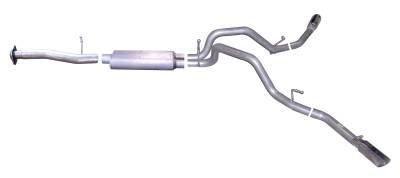 Gibson Performance Exhaust - Dual Extreme Exhaust,  Stainless, #65635