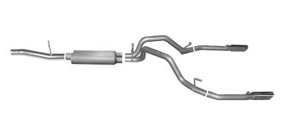 Gibson Performance Exhaust - Dual Split Exhaust,  Stainless, #65654