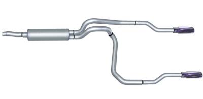 Gibson Performance Exhaust - Dual Split Exhaust,  Stainless, #66511
