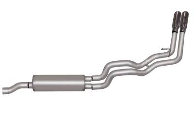 Gibson Performance Exhaust - Dual Sport Exhaust,  Stainless, #66560