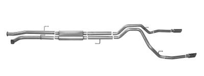 Gibson Performance Exhaust - 07-21 Toyota Tundra 4.6L-5.7L, Dual Split Exhaust,  Stainless