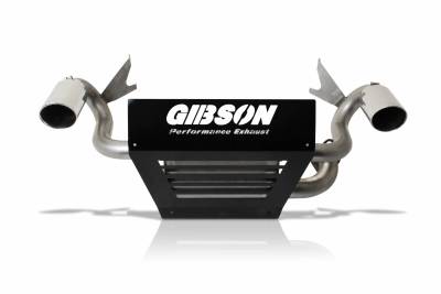 Gibson Performance Exhaust - 16-18 Polaris RZR XP Turbo,  Dual Exhaust, Stainless, #98025