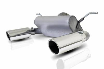 Gibson Performance Exhaust - 18-23 Jeep Wrangler 3.6L, Dual Split Exhaust,  Stainless