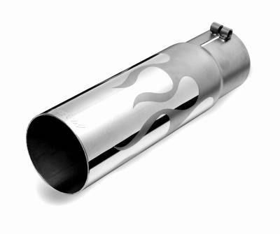 Gibson Performance Exhaust - 3.50" Polished Stainless Round Angle Cut Tip
