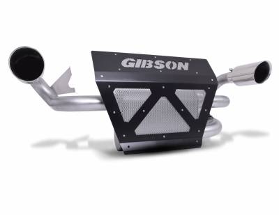 Gibson Performance Exhaust - 2018 Polaris RZR XP1000, Non- Turbo,  Dual Exhaust, Stainless